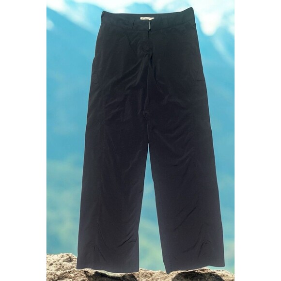 ExOfficio Pants Women’s Size 10 Hiking Black Lightweight Travel Outdoor - Picture 1 of 3